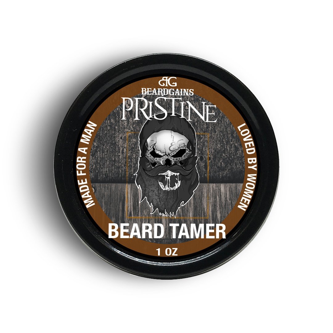 Pristine Brown Beard Wax - Beard Gains