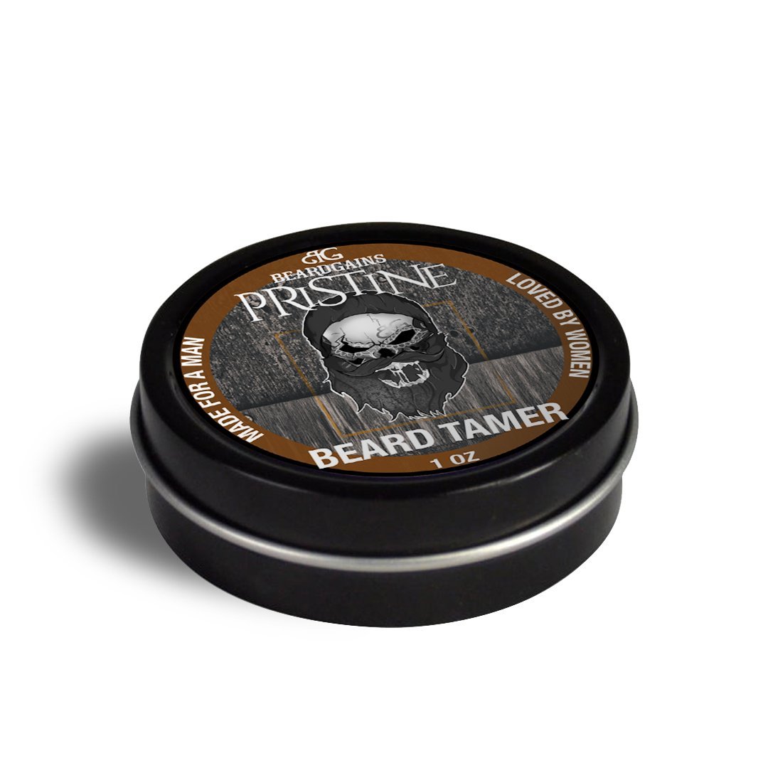 Pristine Brown Beard Wax - Beard Gains