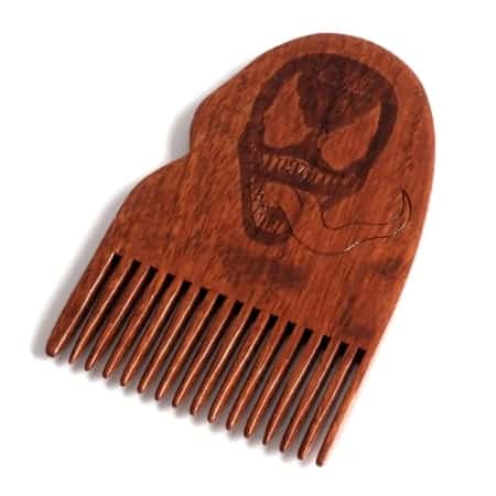 Venom Wooden Beard Comb - Beard Gains