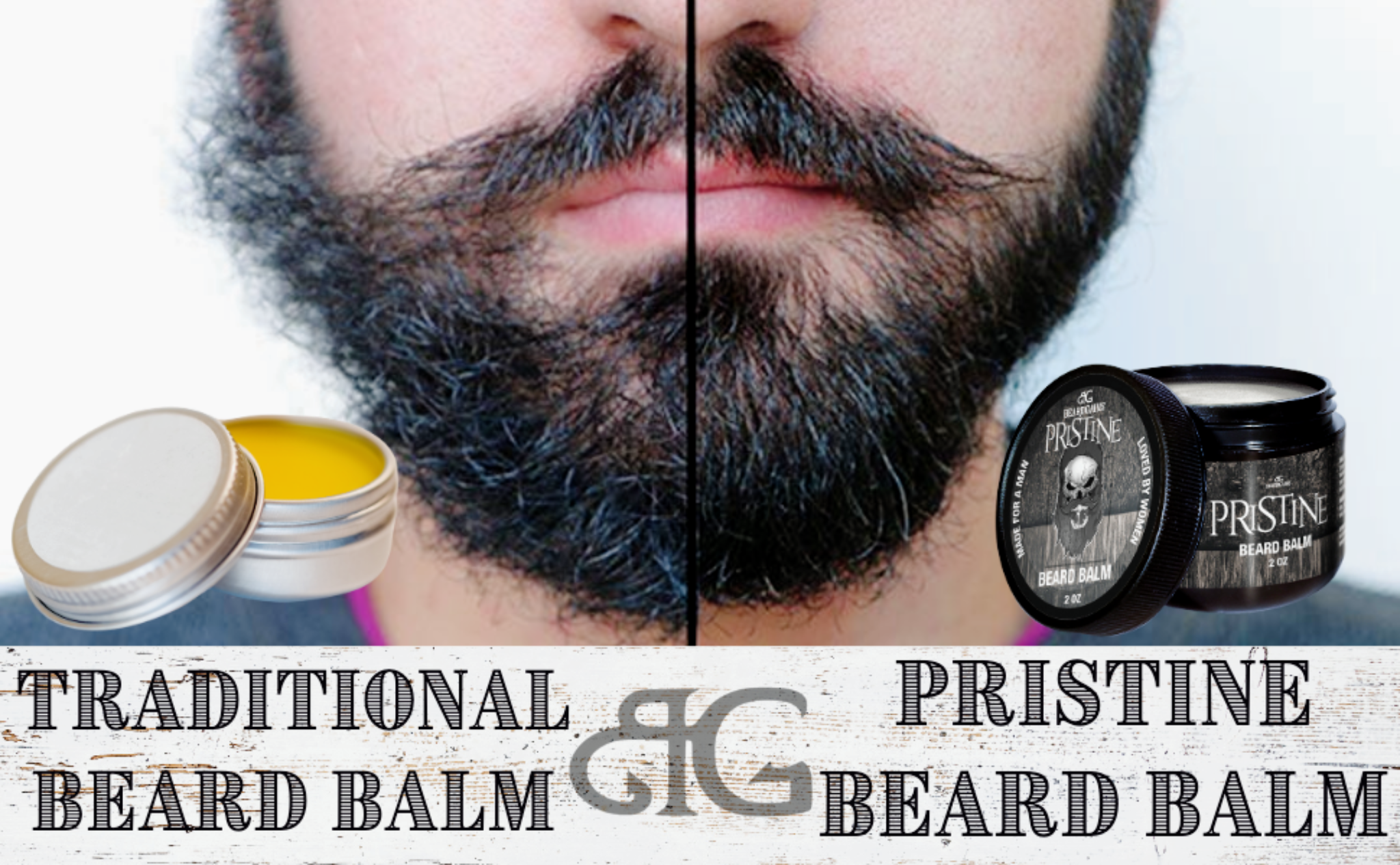 Pristine Beard Balm – Beard Gains - Main Image