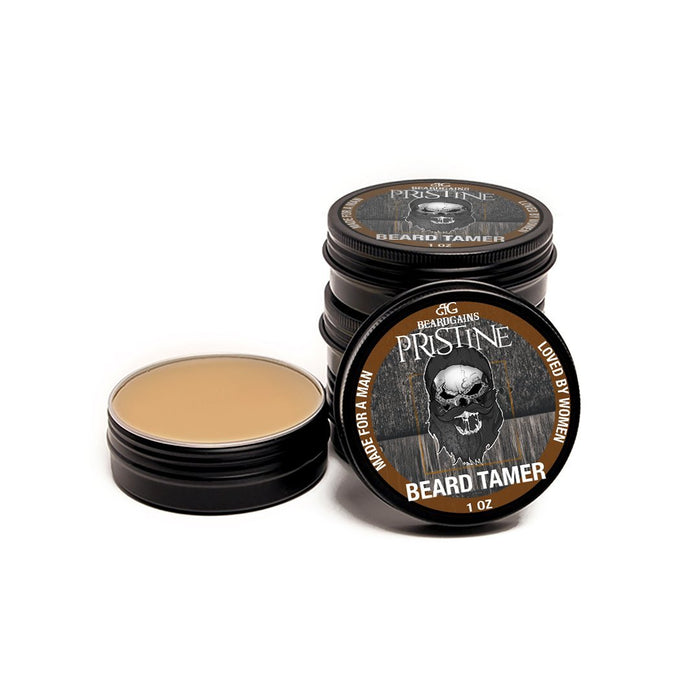 Pristine Brown Beard Wax - Beard Gains